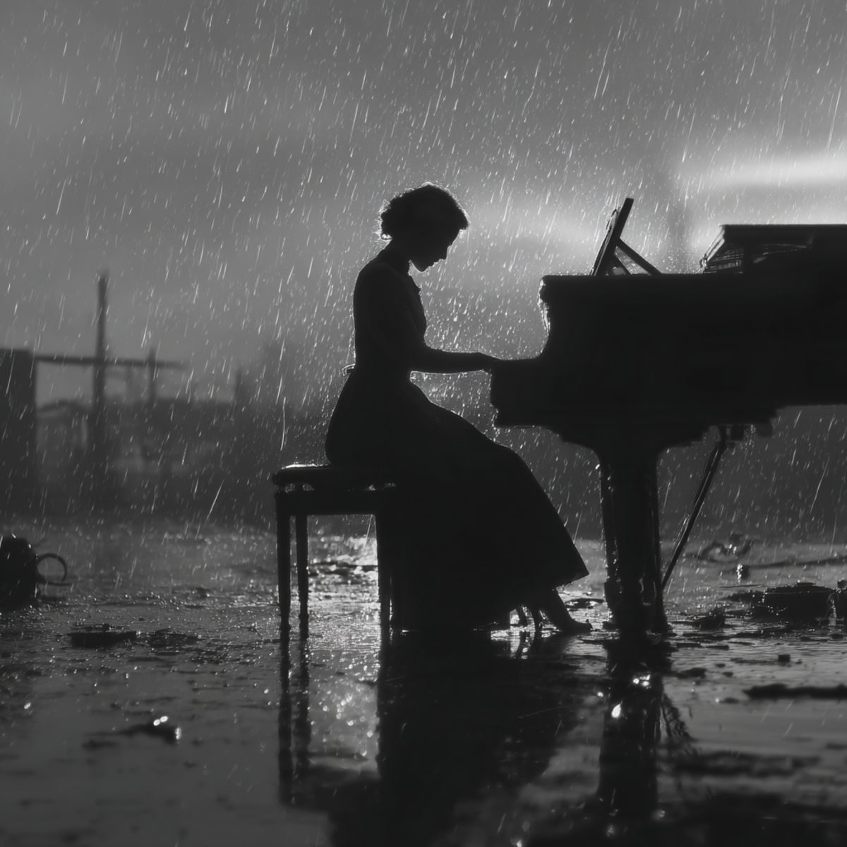 Let the rain wash the static away